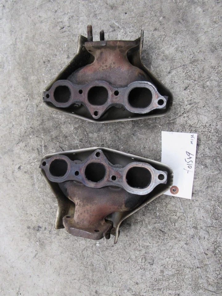 2000 2004 Honda Odyssey 3.5L engine motor exhaust manifold set front rear OEM Foto 3 de 4
