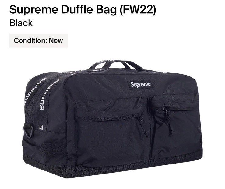 Supreme Duffle Bag for sale | eBay