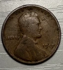 1917 Lincoln, Wheat Ears Penny. Good Condition. Nice Old Coin.