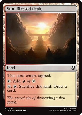 Sun-Blessed Peak 280 Avatar: The Last Airbender Land NM