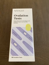 Natalist Ovulation Tests 10 Pack Home Fertility Predictor Kit Women New Sealed