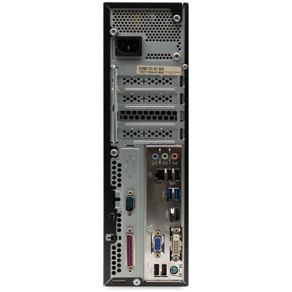 Compact SFF Desktop Computer i7 16GB 240GB 1TB 2GB GPU GT710 WIN11 Serial RS232 - Image 2 of 4