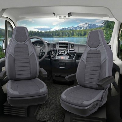 Sitzbezüge passend für Laika Wohnmobil Caravan in Beige UZY2128