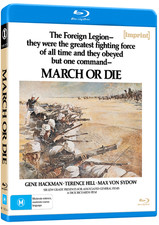 March or Die (1977) disc cover