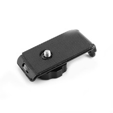 1/4 Type Screw Black Strap Plate Quick Release Buckle DSLR Camera Shoulder Neck