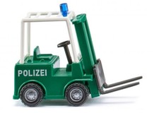 WIKING - police construction machine - forklift - 1/160 - WIK117002