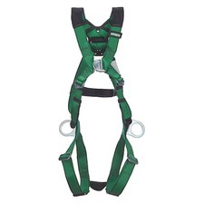 Msa Safety 10206083 V-Form(Tm) Safety Harness Fall Protection Harness, Xl, 400