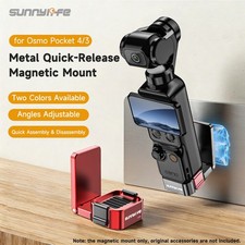 Metal Quick-Release Magnetic Mount Expansion Base For DJI Osmo Pocket 4/3 Camera