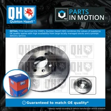 2x Brake Discs Pair Vented fits SEAT AROSA 6H 1.4 Front 00 to 04 256mm Set QH