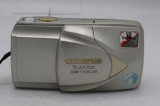 Olympus Stylus Epic 115 Deluxe 35MM AF CAMERA SR. 2090279 100 WORKING  SERVICE