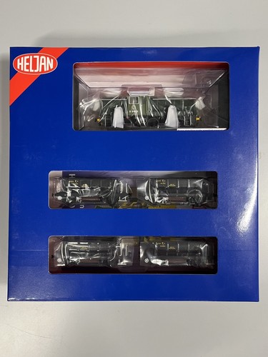Heljan 1420 - Forest of Dean Ballast Train Pack - Class 14 D9553 & 4x BR Hoppers | Zustand: New