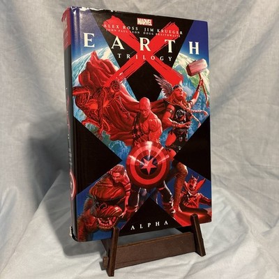 Earth X Trilogy Omnibus Alpha HC Marvel Omnibus Alex Ross OOP