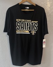 NEW ORLEANS SAINTS NFL T Shirt LARGE NWT