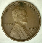 1925 S Lincoln Wheat Cent Coin 1c Bronze US Penny Very Fine Circ San Francisco