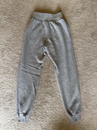 Nike Girls Fleece Jogger Sweatpants Grey Size XS Casual Fun Swoosh Symbol - Picture 10 of 15