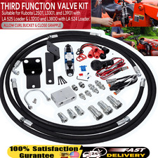 Third Function Valve Kit For Kubota L2501, L3200, L3301, L3901 with LA 525 Loade