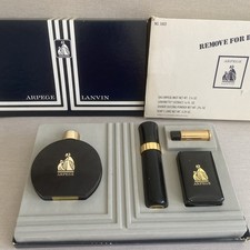 VTG Arpege LANVIN 4pc Perfume Set Eau de Lanvin 1960s -1970s vintage formulation