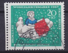 Berlin 1967 - Wohlfahrt Frau Holle Mi-Nr. 311 gestempelt + gelaufen Berlin