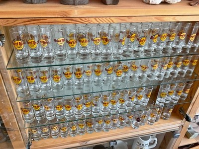 löse meine Sammlung von Hard Rock Cafe SHOT GLASSES AUF
