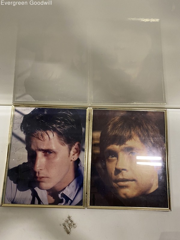 Emilio Estevez. & 1983 Mark Hamill as Luke Skywalker photo size-10''x 16 1/2''