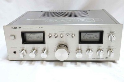 Sony TA-F5 Integrated Stereo pre-main amplifier Audio Japan Silver