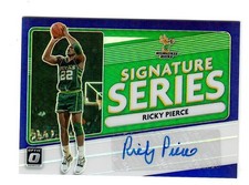 Ricky Pierce AUTO 2020-21 Donruss Optic - Signature Series #SS-RPI Purple Prizm
