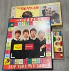 Vintage 1964 Milton Bradley The Beatles Flip Your Wig Board Game Complete