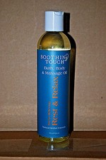 Soothing Touch Bath, Body, Massage Oil Stress Relieving Rest  Relax S6438-C
