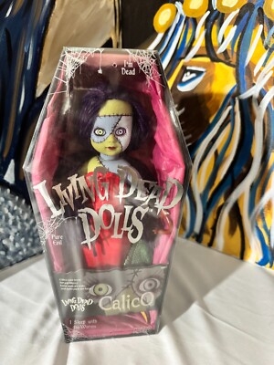 LIVING DEAD DOLLS CALICO & MUZZY SERIES 6 MEZCO 2000 NIB~CoZmic Crew CollectionZ