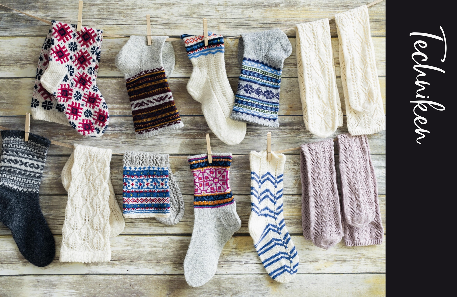 Thumbnail - Lettisch Stricken: Socken. 50 Strickmuster Für Kniestrümpfe, Socken