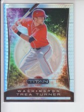 2020 Chronicles TITAN TREA TURNER Silver Hyper /299 Nationals Phillies #21