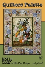 Quilters Palette Quilt Pattern-Using a Panel