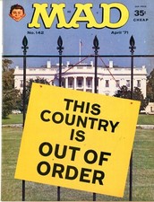 Cover of Mad #142