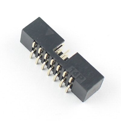 uxcell 24pcs 2x8 16-Pin Straight Box Header Connector IDC Male