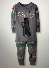 Hanna Andersson NWT Star Wars Holiday Christmas Pajamas 90 3