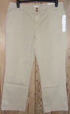 Maurices Mid Rise Chino Slim Boot Pants Beige...