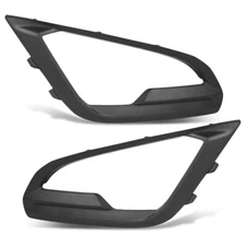 Fog Light Bezel Lamp Cover Trim Left+Right Fit For 2018-2021 Ford EcoSport