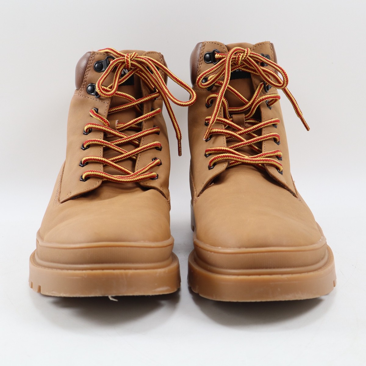?STEVE MADDEN Men\'s Gabber Ortholite Lace Up Combat Boots, Tan Nubuck 12US/45EU ?STEVE MADDEN Men main image 3