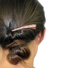 Kristin Perry Encrusted Crystal Hair Clip Made with Swarovski Crystals