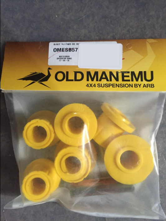 ARB OME Front / Rear Leaf Spring Bushing Kit Pair For 87-96 Jeep