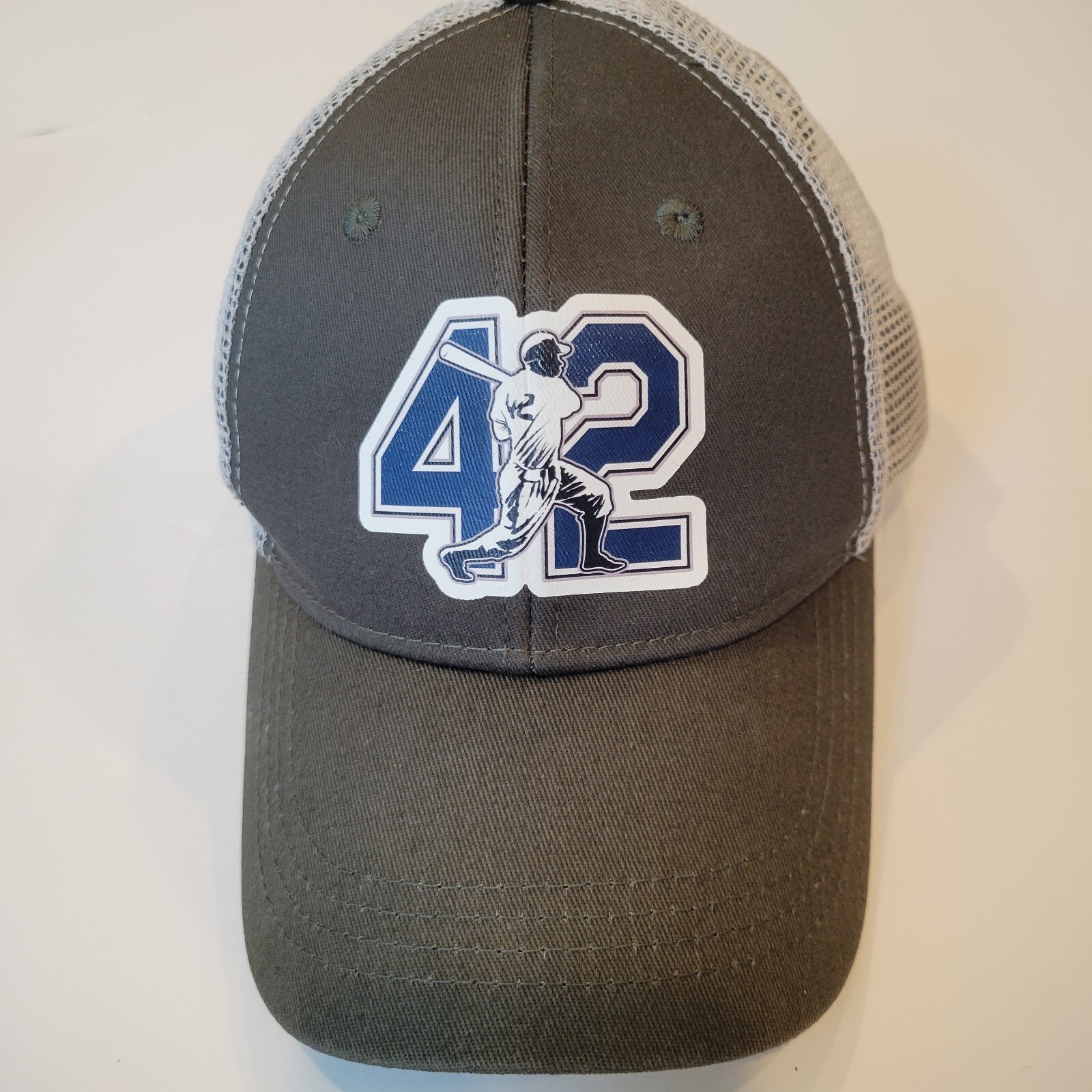 42 Baseball Player Adjustable Baseball Cap Peaked… - image 1