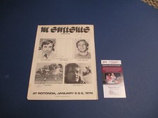 Debusschere Frederickson Boston Autographed Signed 1976 SuperStars Print JSA COA