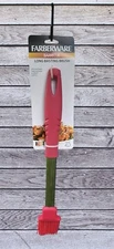FARBERWARE LONG BASTING BRUSH RED SILICONE HEAD - BRAND NEW - SHIPS FAST!!