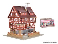 VOLLMER 47693 Scala N Serie con intelaiatura: Casa residenziale con boutique