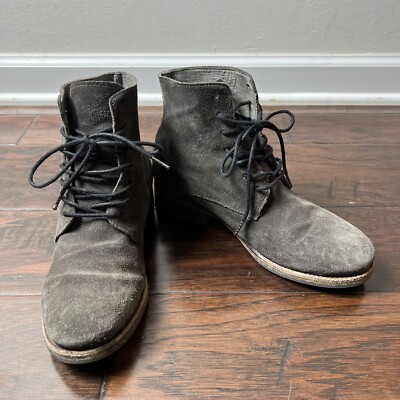 Allsaints Spitalfields Leather Boots - Size 10 All Saints | Shoes | All Saints Black Leather Peep Toe  main image 3