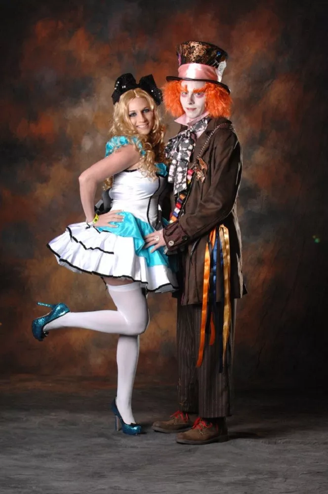 exact Mad Hatter Deluxe FULL Costume Alice In Wonderland Adult Party Fancy  Dress