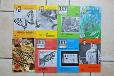 8 anciennes BT Freinet sur élevages d'insectes et naturalisations d'animaux