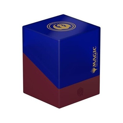 Ultimate Guard 100+ Boulder Standard Deck Box Case Magic Guild Summit - Izzet