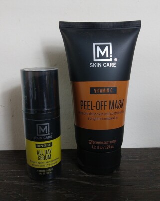 M Skin Care REPLENISH 1oz All Day SERUM & PEEL-OFF-MASK