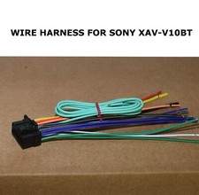 NEW WIRE HARNESS FOR SONY XAVV10BT XAV-V10BT FREE FAST SHIPPING
